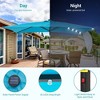 Sonkuki 10x6.5 ft LED Rectangular Patio Market Umbrella w/Tilt Adjustment - 4 of 4