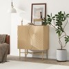 30" Small Storage Cabinet With Doors Sideboard Buffet Cabinet With Adjustable Shelf Accent Cabinets For Living Room,Entryway,Bedroom-Cuddlewood - 2 of 4
