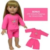 The New York Doll Collection 18 Inch Wooden Bed - 3 of 4