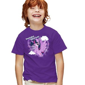 Boys' Short Sleeve My Little Pony Tv Twilight Sparkle T-Shirt - 1 of 4