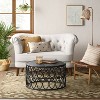 Elderberry Snake Skin Print Woven Rug Gray - Threshold™ - 2 of 4