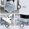 Machine Washable Area Rugs, Abstract Indoor Floor Rugs, Non-Slip Backing Rugs, Low Pile Area Rugs, Living Room, Bedroom, Nursery - 4 of 4