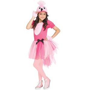 Fun World Flamingo Fancy Girls' Costume - 1 of 1