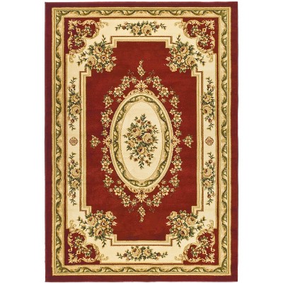 red/ivory