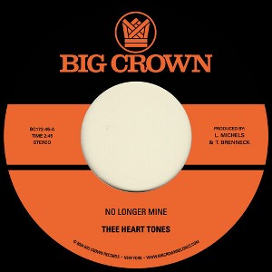 Thee Heart Tones - No Longer Mine B/w Cry My Tears Away (vinyl 7 inch single) - 1 of 1