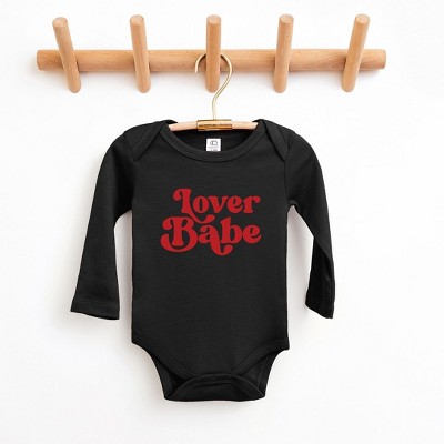 The Juniper Shop Lover Babe Baby Long Sleeve Bodysuit