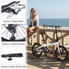 RISOKEYS 20 Inch Foldable City Bike 7 Speed Transmission System & Dual Disc Brake Aluminum Frame Adult Bicycle for Commuting Traveling - 4 of 4
