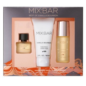 MIX:BAR Vanilla Bourbon Layering Gift Set - Mini EDP + Mini Lotion + Full Size Perfume Oil - 3pc - 1 of 4