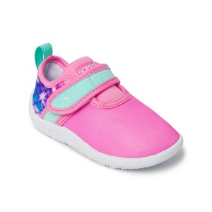 Speedo Kids' Printed Shore Explore Nelly Mermaid Scale Water Shoes - Pink - 1 of 4