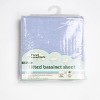 First Essentials 16" x 32" Bassinet Sheets For Better Sleep - 100% Cotton Knit - 2 of 2