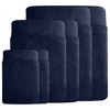 Luxury Bath Towel Set, Softest 100% Cotton by California Design Den - 3 of 4