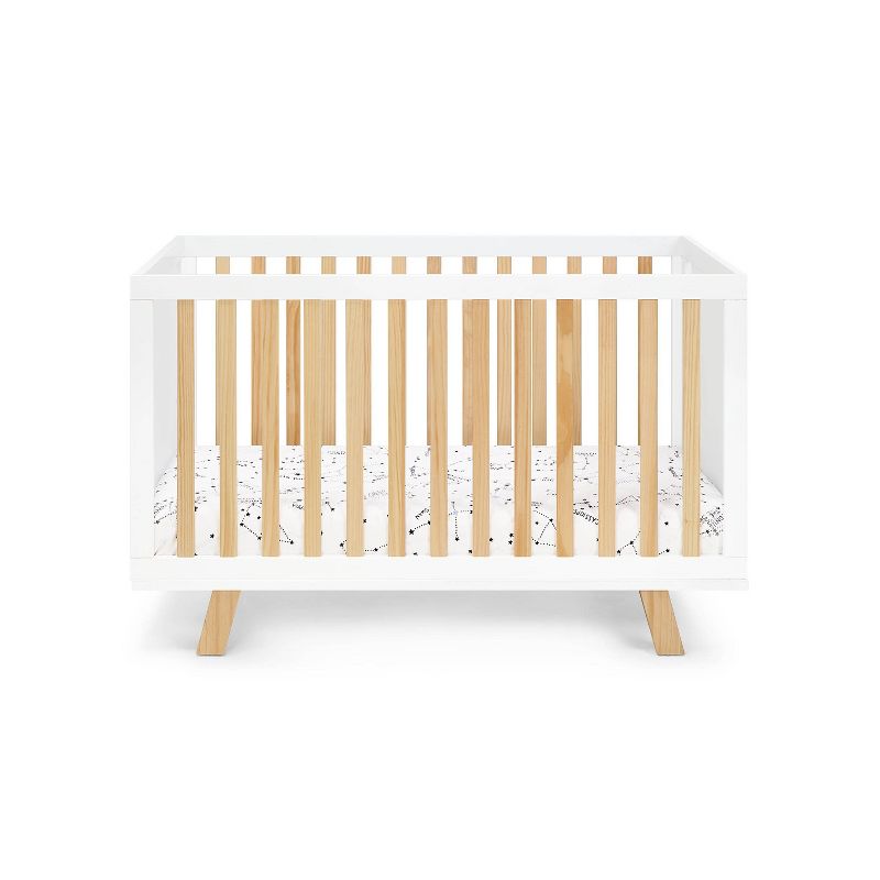 Suite Bebe Livia 3-in-1 Convertible Island Crib - White/Natural, 1 of 10