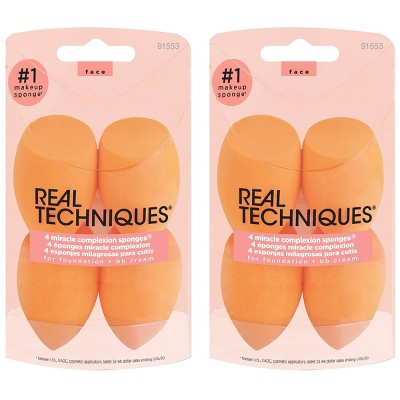 Real Techniques Mini Miracle Complexion Sponges - 4pk : Target