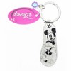 Monogram International Inc. Disney Minnie Mouse Green Flip Flop Pewter Key Ring - 2 of 2