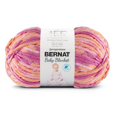 Bernat Baby Blanket Big Ball Yarn 24 Pack-Peachy