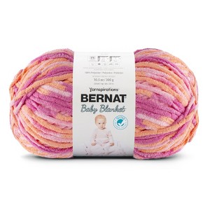 Bernat Baby Blanket Big Ball Yarn 24 Pack-Peachy - 1 of 4