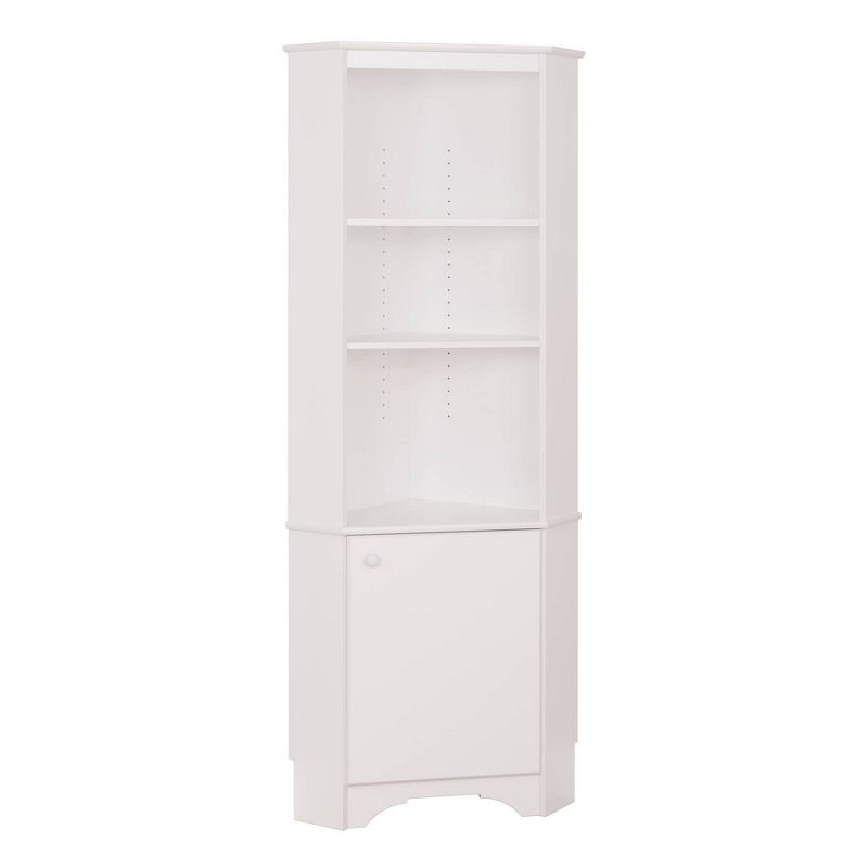 Elite Tall 1 - Door Corner Storage Cabinet - White - Prepac, 1 of 10