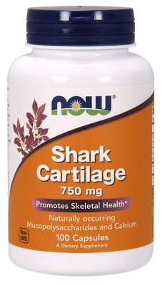 Shark Cartilage 750mg by Now Foods  -  100 Capsule