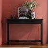 31"Console Table, Industrial Entryway Table with Drawers and Shelf, 2-Tier Narrow Sofa Table, Foyer Table for Couch Entryway Corridor Living Room - 2 of 4