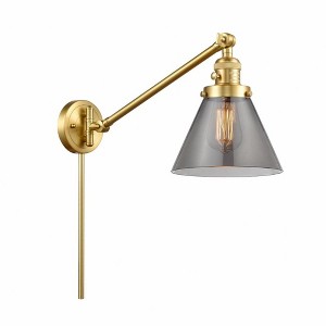 Cone - 1 Light Swing Arm Wall Sconce In Industrial Style-25 Inches Tall and 8 Inches Wide - 1 of 1