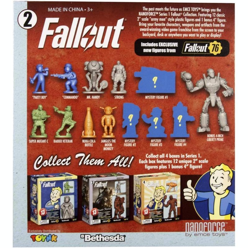 Toynk Fallout Nanoforce Series 1 Army Builder Figure Collection - Boxed Volume 2, 3 of 8