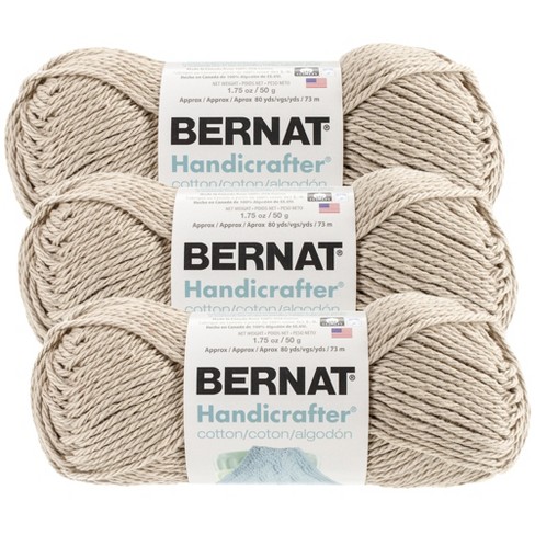 Bernat Handicrafter Cotton Yarn - Solids Jute
