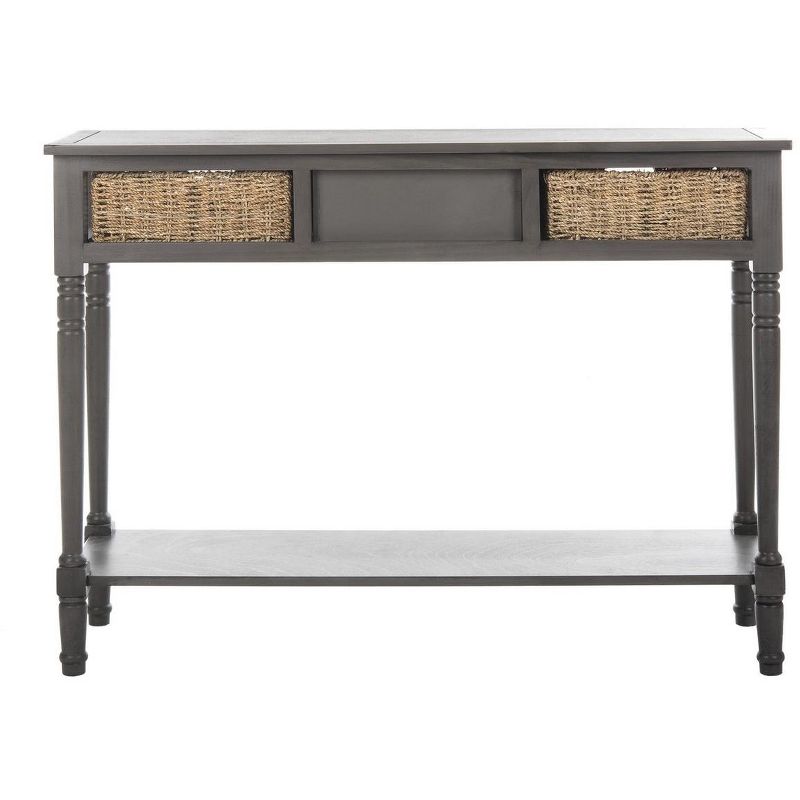 Winifred Wicker Console Table With Storage  - Safavieh, 5 of 8