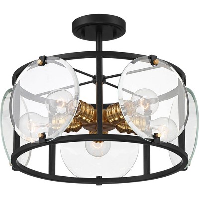 semi flush ceiling lights for living room