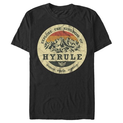 Men's Nintendo Legend of Zelda Explore Hyrule T-Shirt