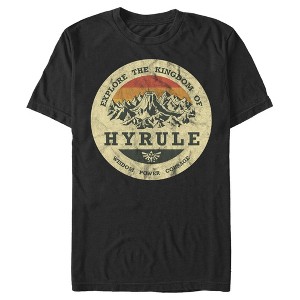 Men's Nintendo Legend of Zelda Explore Hyrule T-Shirt - 1 of 4