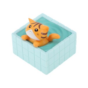 Unique Bargains Decorative Magnets Magnetic Fridge Sticker Irregular Shape Synthetic Resin Blue Gray 1Pc - 1 of 3