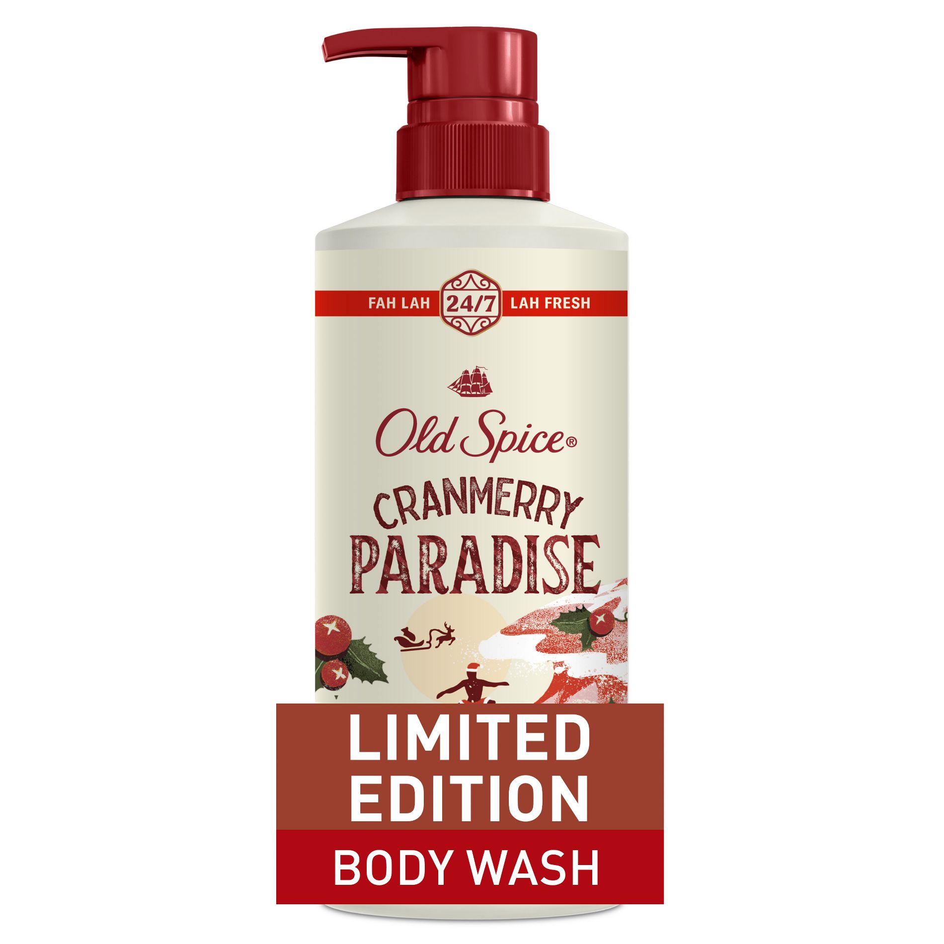 Old Spice Body Wash - Cranmerry Paradise - 16 fl oz