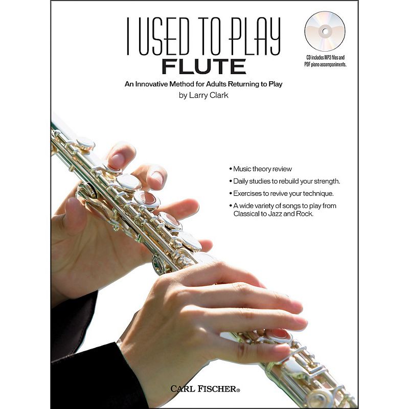 Carl Fischer I Used To Play Flute Book/CD, 1 of 2