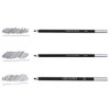 Brea Reese Charcoal Pencils-10pc Soft,Medium & Hard Set,Shading & Blending Kit - 3 of 4