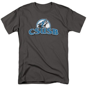 Men's California State University San Bernardino Official Distressed Primary Logo T Shirt - 1 of 4