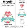 Big Dot of Happiness Colorful Floral Happy Mother's Day - Outdoor We Love Mom Party Decor - Front Door Wreath - 3 of 4