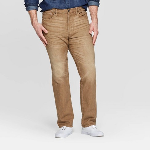 Men's Big & Tall Straight Fit Jeans - Goodfellow & Co™ Vintage Khaki ...