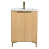 Fine Fixtures Wilmington 24" x 18" Bathroom Vanity with Sink - 3 of 4