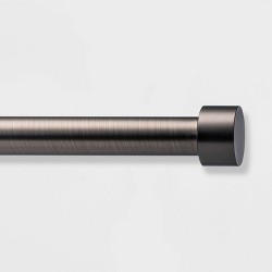 curtain rod umbra loft silver target