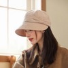 Anna-Kaci Women's Wide Brim Bucket Hat with Side Bow Detail and Structured Crown - 2 of 4