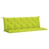vidaXL Garden Bench Cushion Bright Green 70.9"x(19.7"+19.7")x2.8" Oxford Fabric - 2 of 4