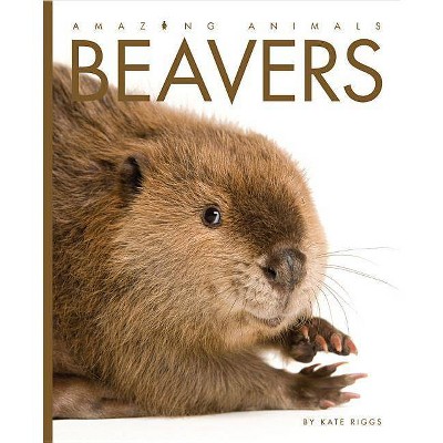 Amazing Animals: Beavers - by  Kate Riggs (Paperback)