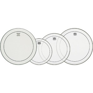 Remo Clear Pinstripe Fusion Pro Pack with Free 14 in. Powerstroke 3 Snare Drum Head - 1 of 1