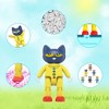 PICASSO-TILES 6PC Pete The Cat Characters Theme Set Magnetic Tiles, Building Blocks, STEM Toys for Kids 3+ - 3 of 4