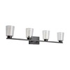 Artcraft Lighting Dalton 4 - Light Vanity in  Black - 3 of 4