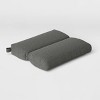 18"x20" Heathered Outdoor Chair Seat Cushion - Threshold™ - 3 of 4