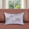 16" X 24"  Abstract Polyester Zippered Pillow With Beads - 2 of 4