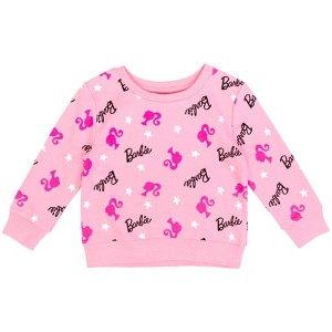 Barbie Big Girls Sweatshirt Pink 14-16 - 1 of 4