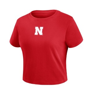 NCAA Nebraska Cornhuskers Women's Fashion Top - 1 of 3