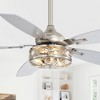 Airsurfer 48" Crystal Ceiling Fan With Light - 2 of 4